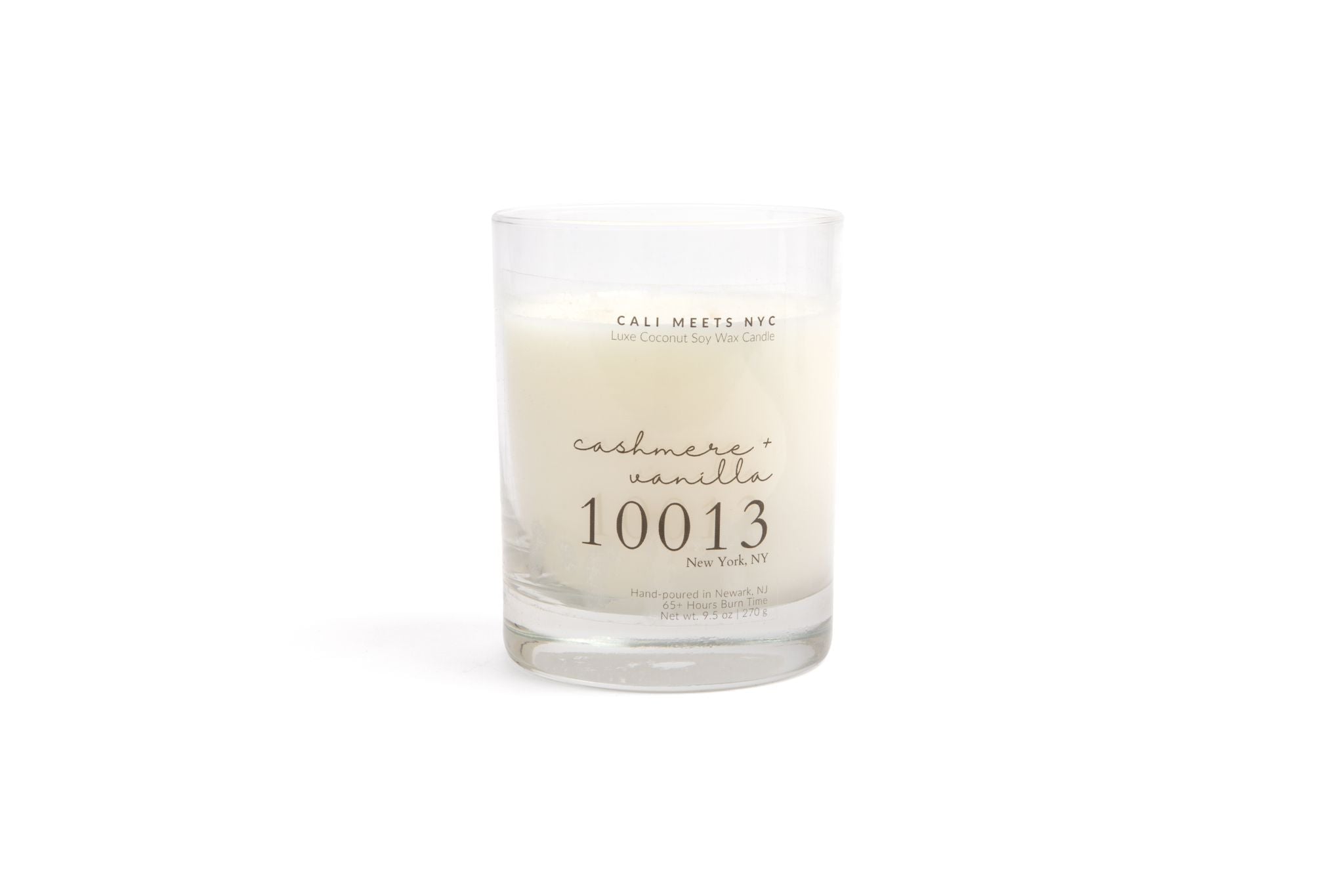 10013, Cashmere + Vanilla Coconut Soy Candle